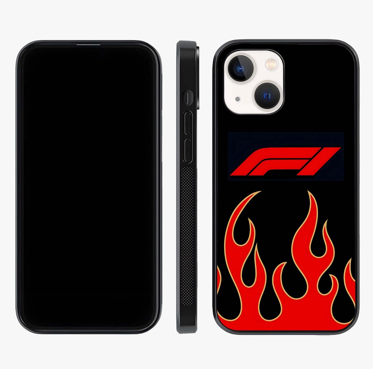 Fire F11 Glass Case displayed upright for full design visibility and premium finish.