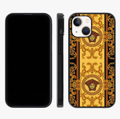 Golden Royal Heritage Glass Case displayed upright for full design visibility and premium finish.
