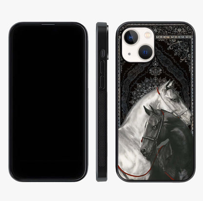 Majestic Ride Legacy Glass Case displayed upright for full design visibility and premium finish.
