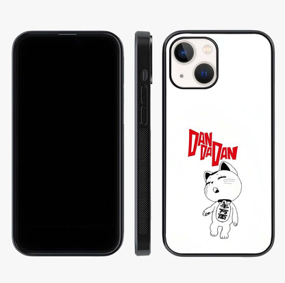 Playful Spirit Charm Glass Case displayed upright for full design visibility and premium finish.