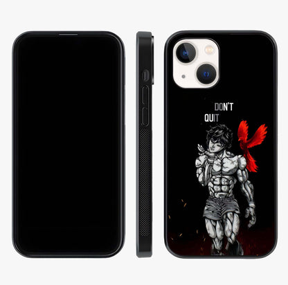 Rise Beyond Limits Glass Case displayed upright for full design visibility and premium finish.