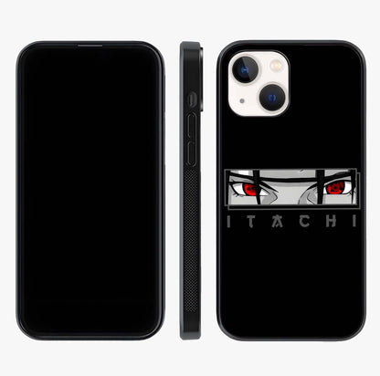 Scarlet Gaze Dominance Glass Case displayed upright for full design visibility and premium finish.