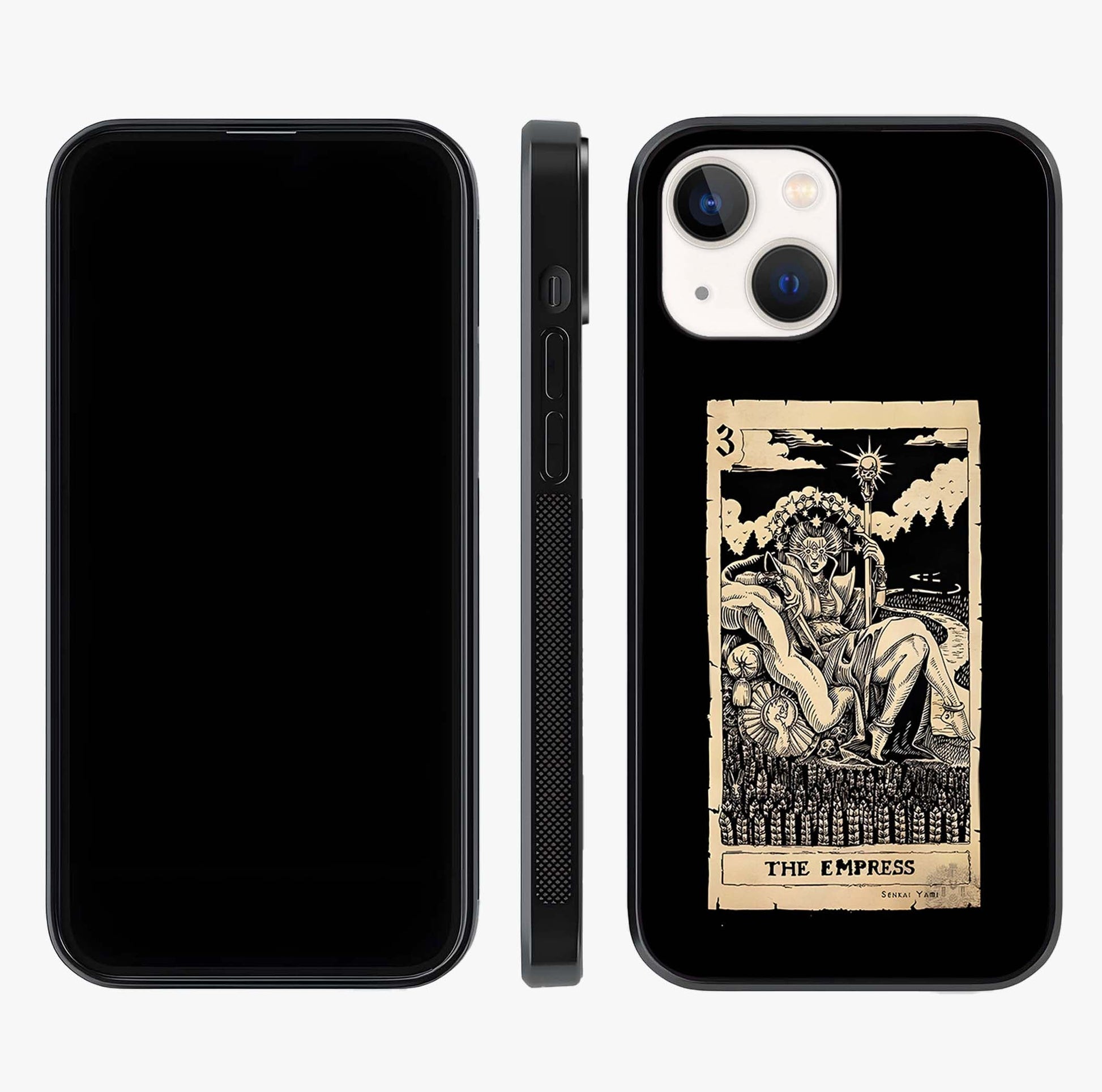 The Empress Glass Case displayed upright for full design visibility and premium finish.