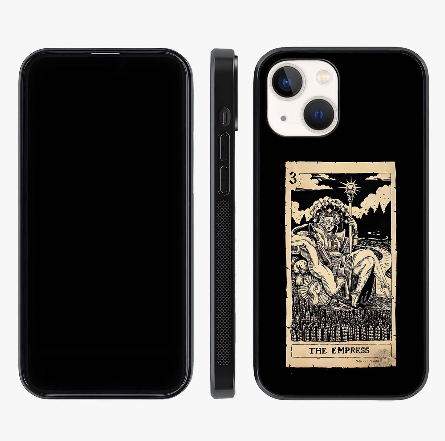 The Empress Glass Case displayed upright for full design visibility and premium finish.