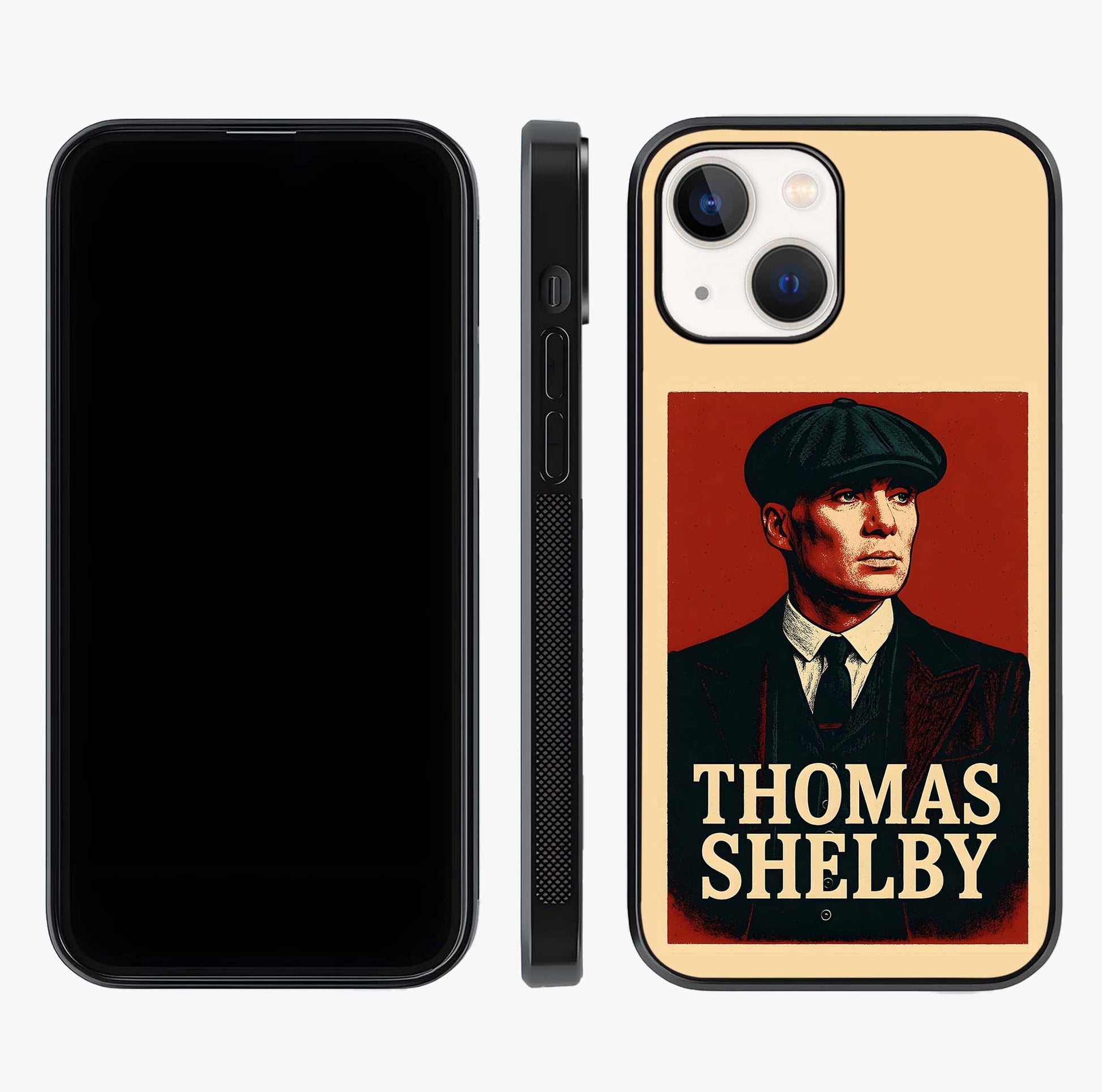 Vintage Mafia Authority Glass Case displayed upright for full design visibility and premium finish.