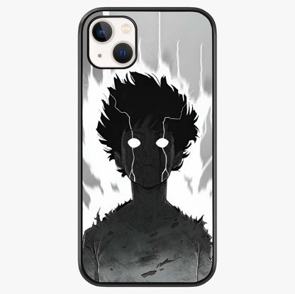 Awakened Inner Rage Glass Case showing full back design in clean flat view with glossy glass finish.