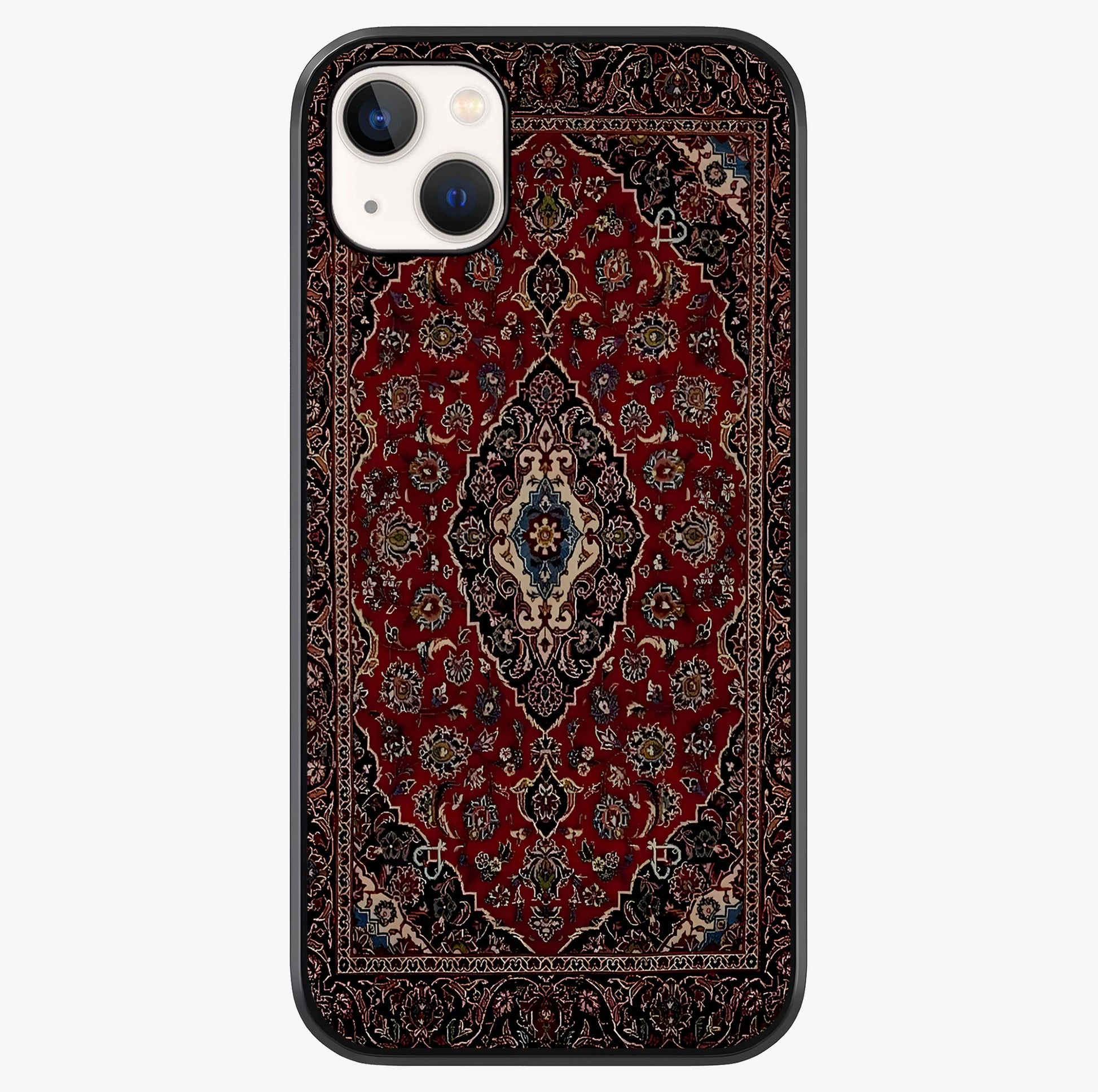 Heritage Carpet Royale Glass Case showing full back design in clean flat view with glossy glass finish.