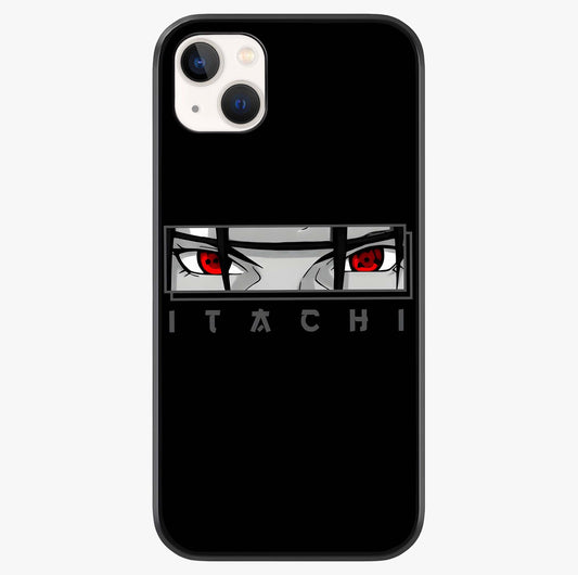 Scarlet Gaze Dominance Glass Case showing full back design in clean flat view with glossy glass finish.