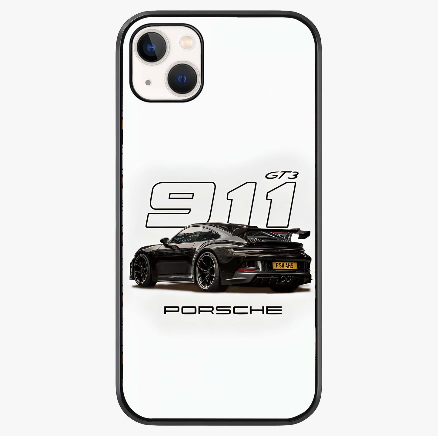 Turbo Legacy Icon Glass Case showing full back design in clean flat view with glossy glass finish.