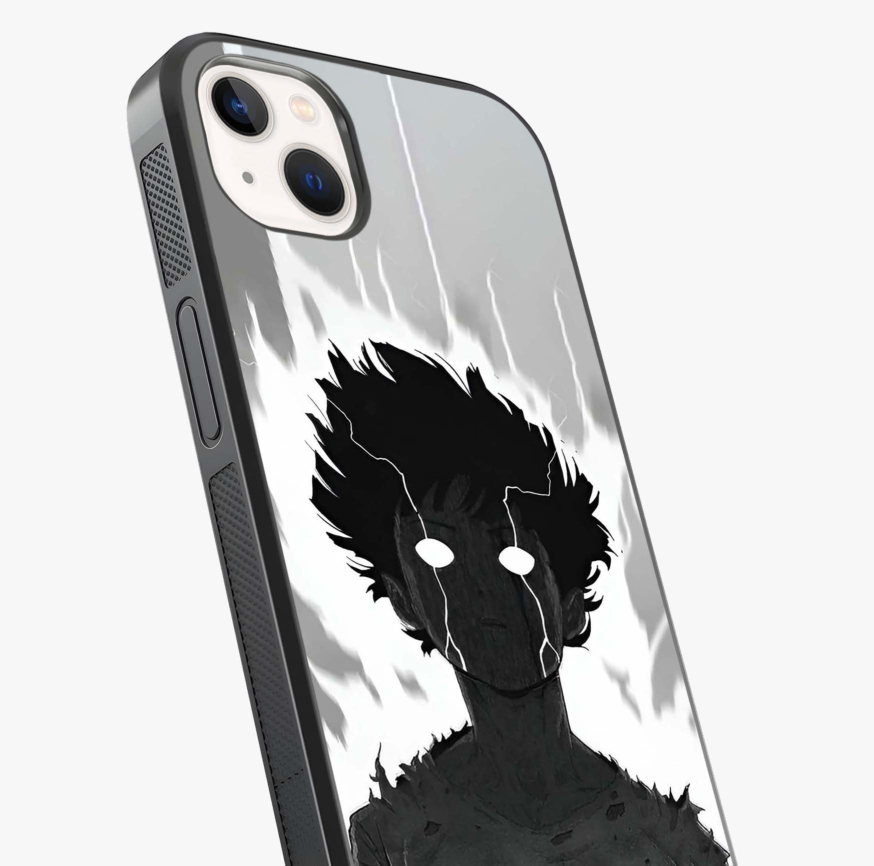 Awakened Inner Rage Glass Case captured at a warm angle highlighting gloss, texture and premium glass finish.
