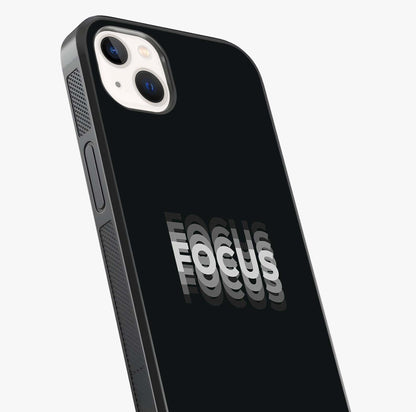 Focus Mode On Glass Case captured at a warm angle highlighting gloss, texture and premium glass finish.