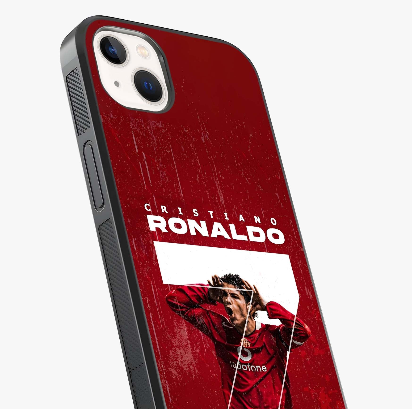 Goal Celebration Legacy Glass Case captured at a warm angle highlighting gloss, texture and premium glass finish.