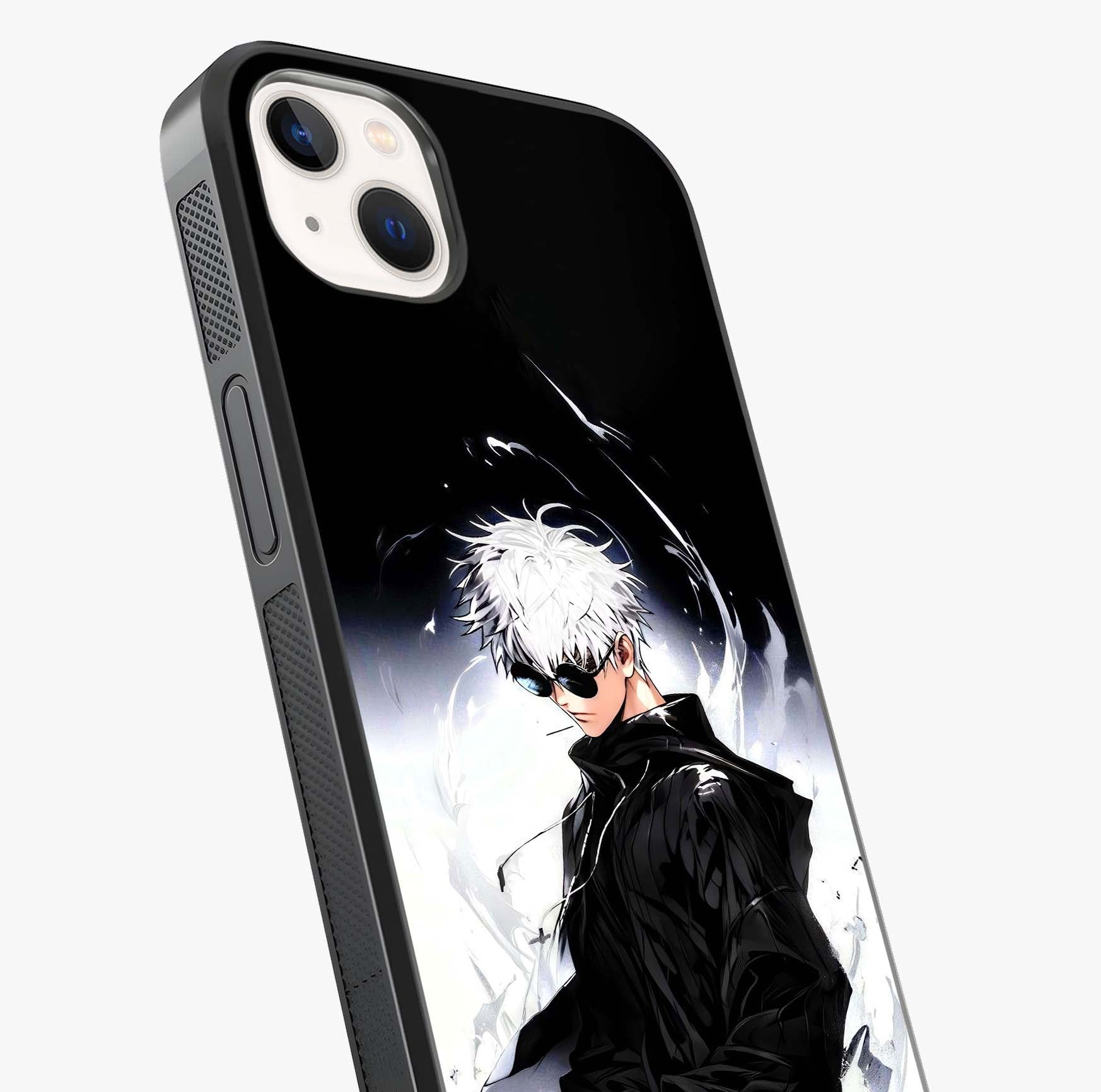 Limitless Shadow King Glass Case captured at a warm angle highlighting gloss, texture and premium glass finish.