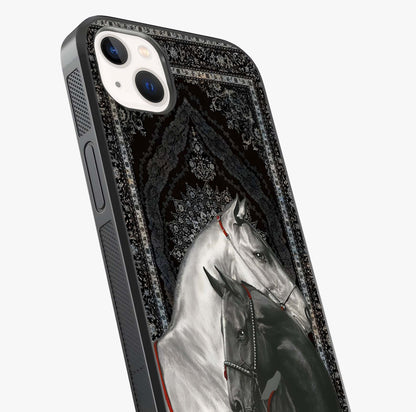 Majestic Ride Legacy Glass Case captured at a warm angle highlighting gloss, texture and premium glass finish.