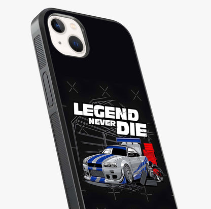 Midnight Racing Legacy Glass Case captured at a warm angle highlighting gloss, texture and premium glass finish.