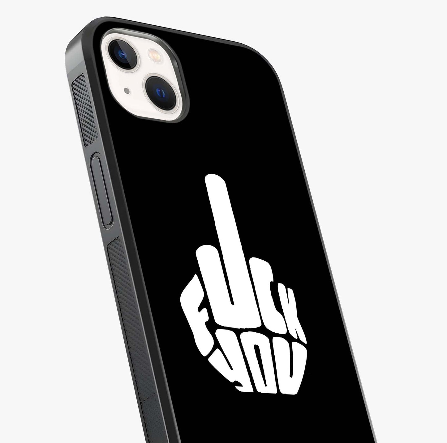Rebel Mode On Glass Case captured at a warm angle highlighting gloss, texture and premium glass finish.
