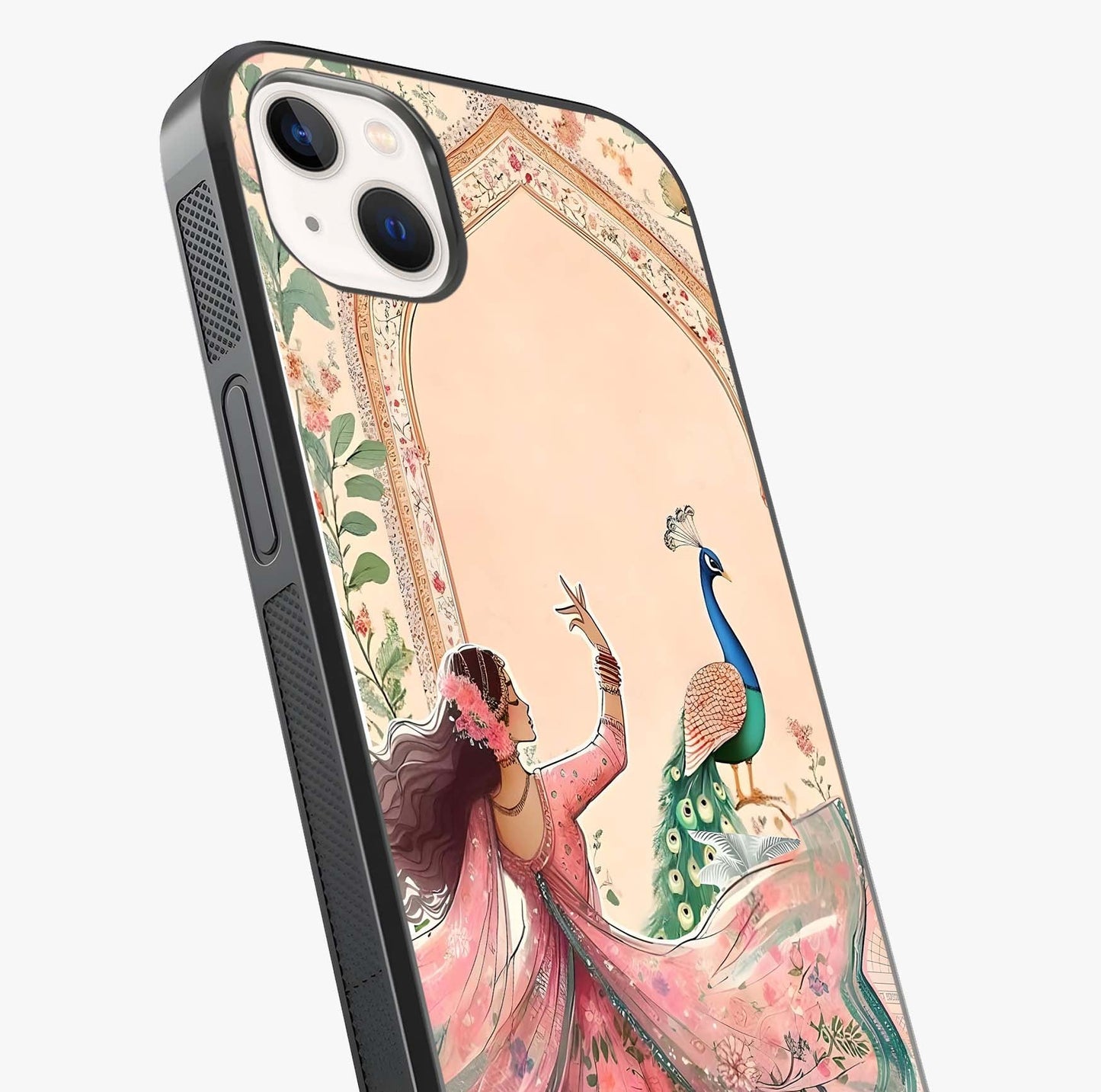 Royal Grace Muse Glass Case captured at a warm angle highlighting gloss, texture and premium glass finish.