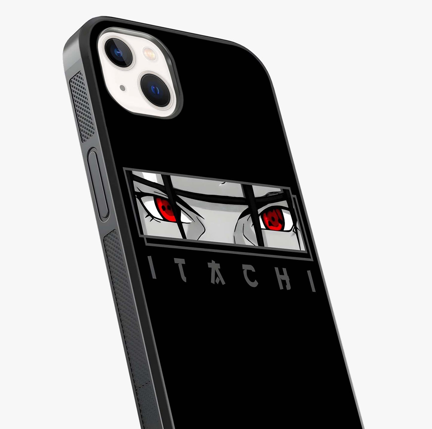 Scarlet Gaze Dominance Glass Case captured at a warm angle highlighting gloss, texture and premium glass finish.