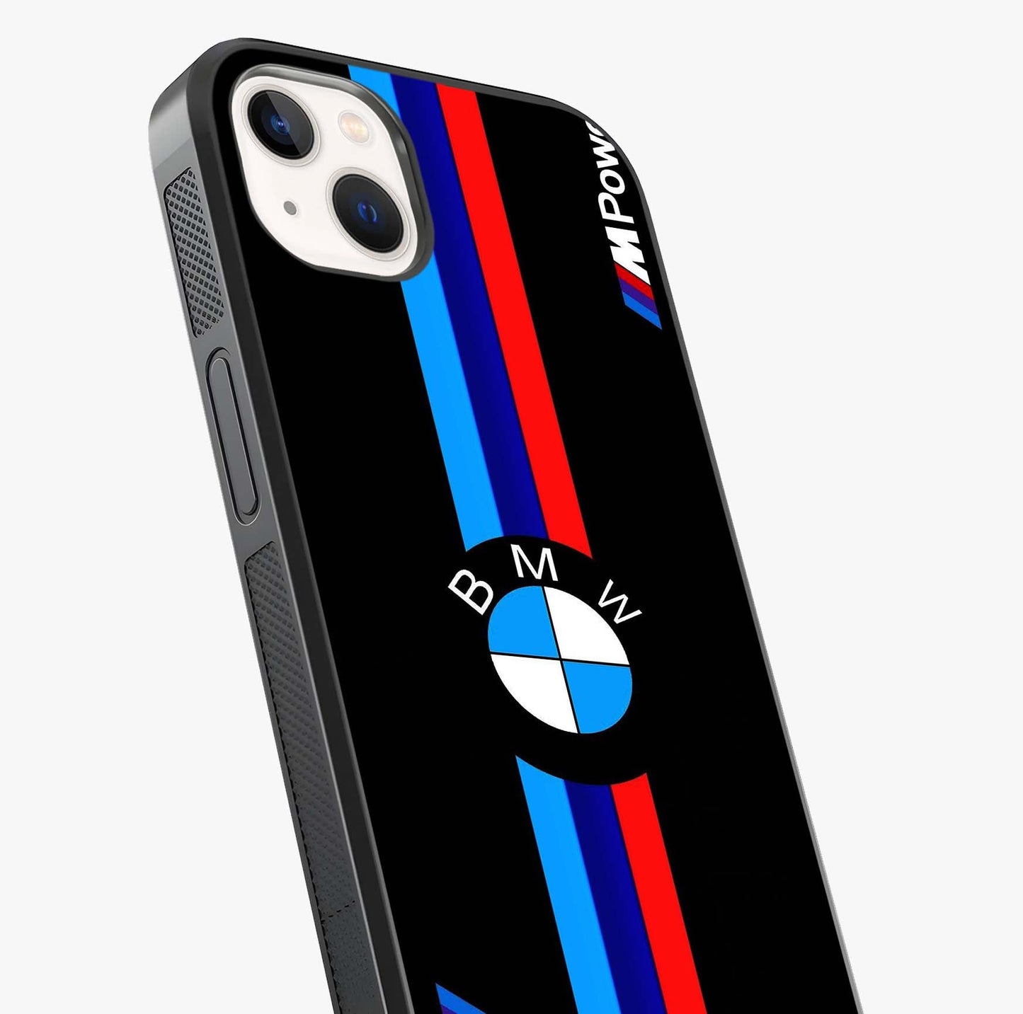 Turbo Bmw Beast Glass Case captured at a warm angle highlighting gloss, texture and premium glass finish.