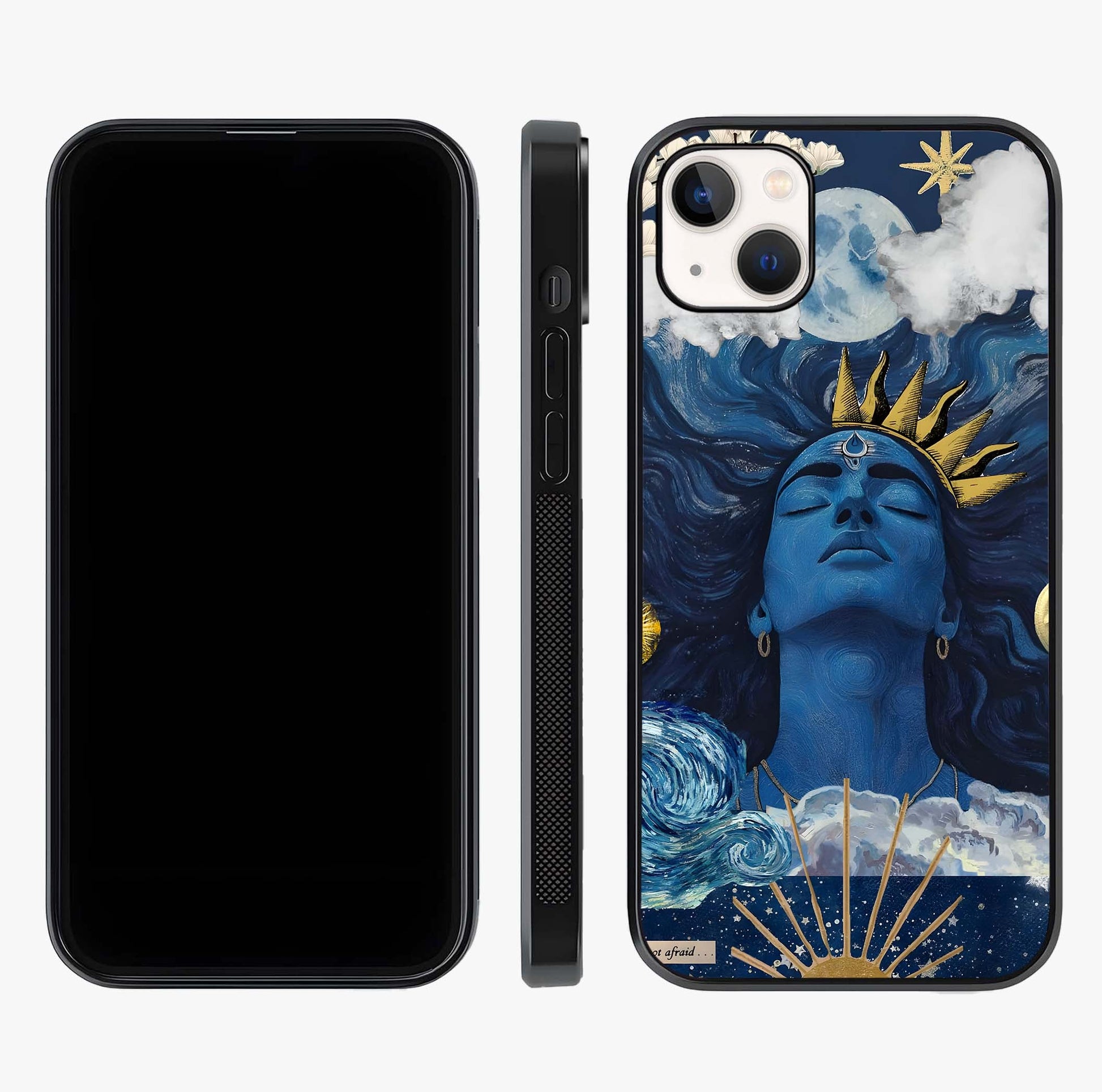 Aesthetic Lord Shiva Glass Case displayed upright for full design visibility and premium finish.