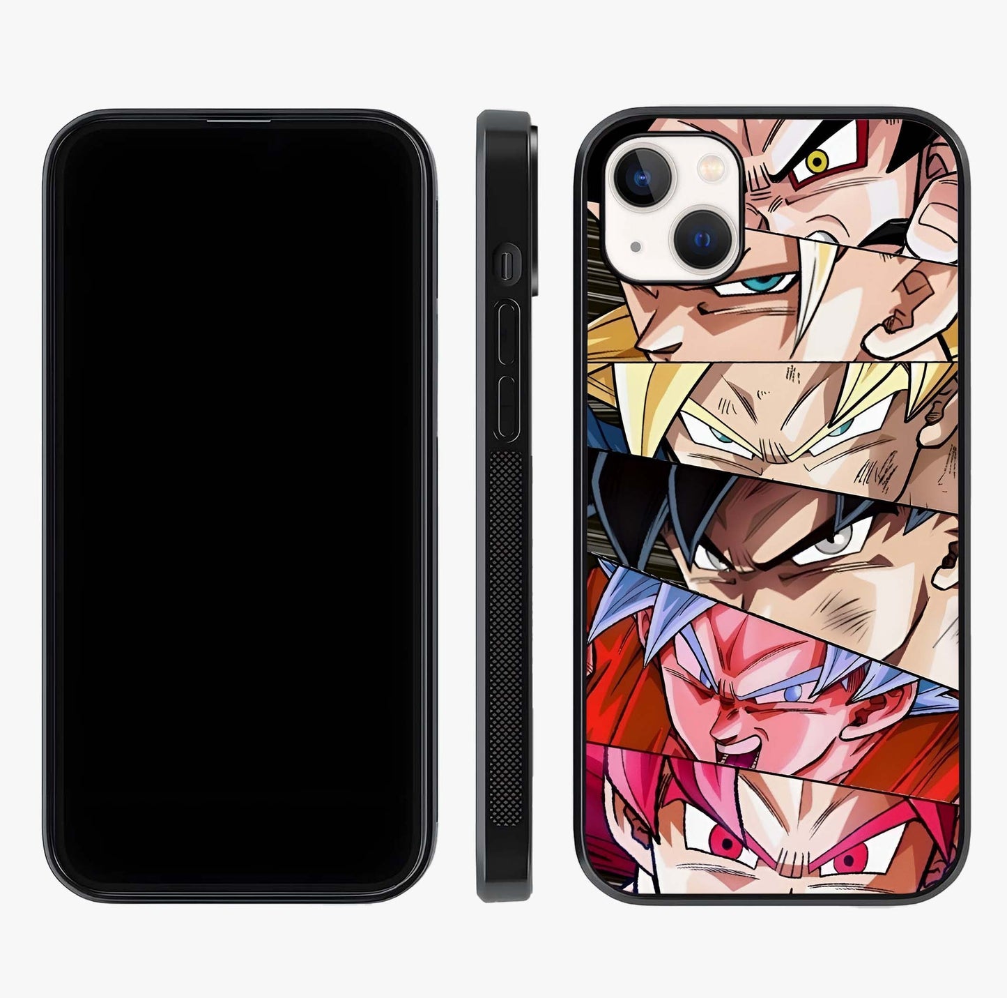 Anime Character Glass Case displayed upright for full design visibility and premium finish.
