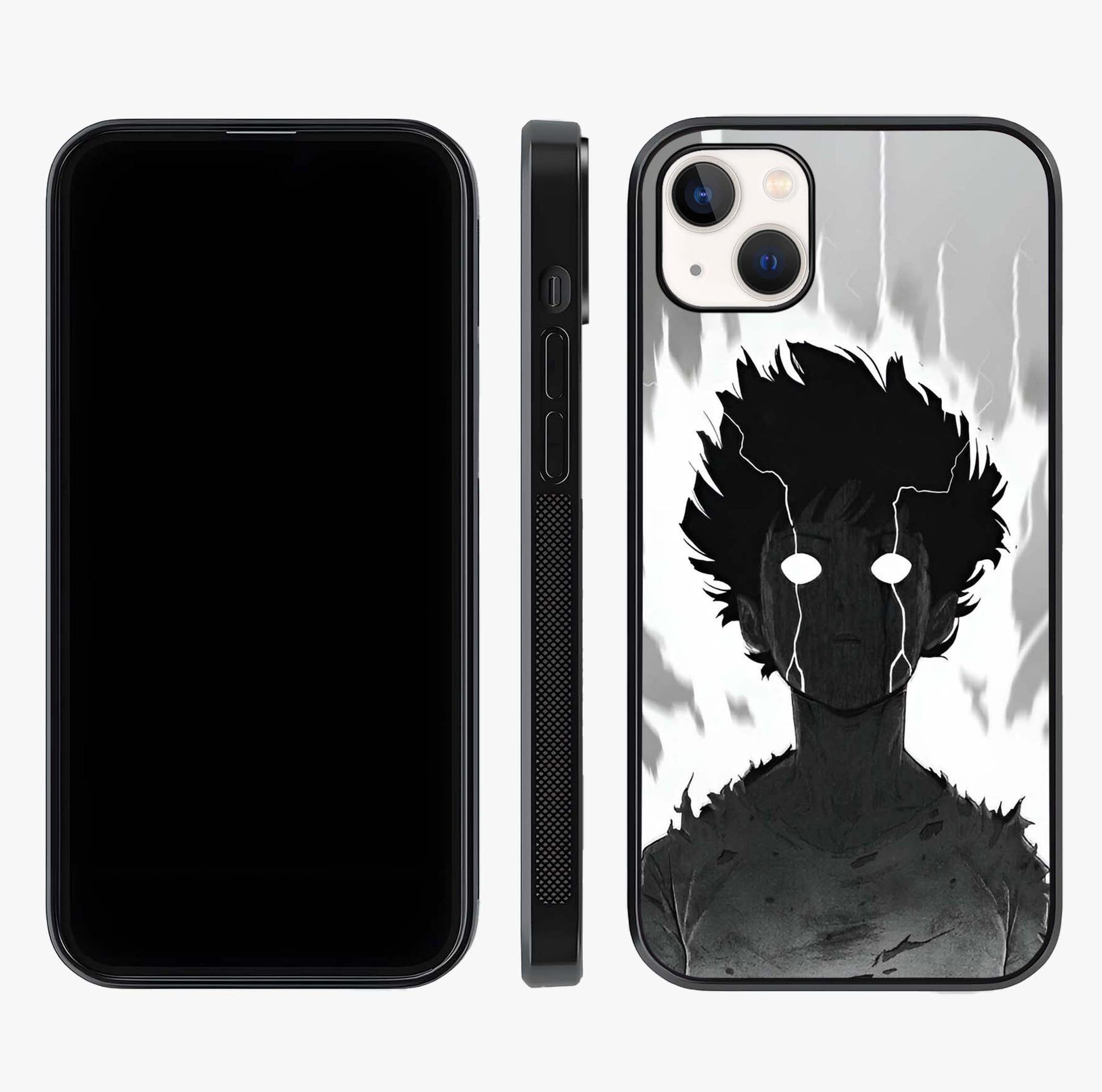 Awakened Inner Rage Glass Case displayed upright for full design visibility and premium finish.