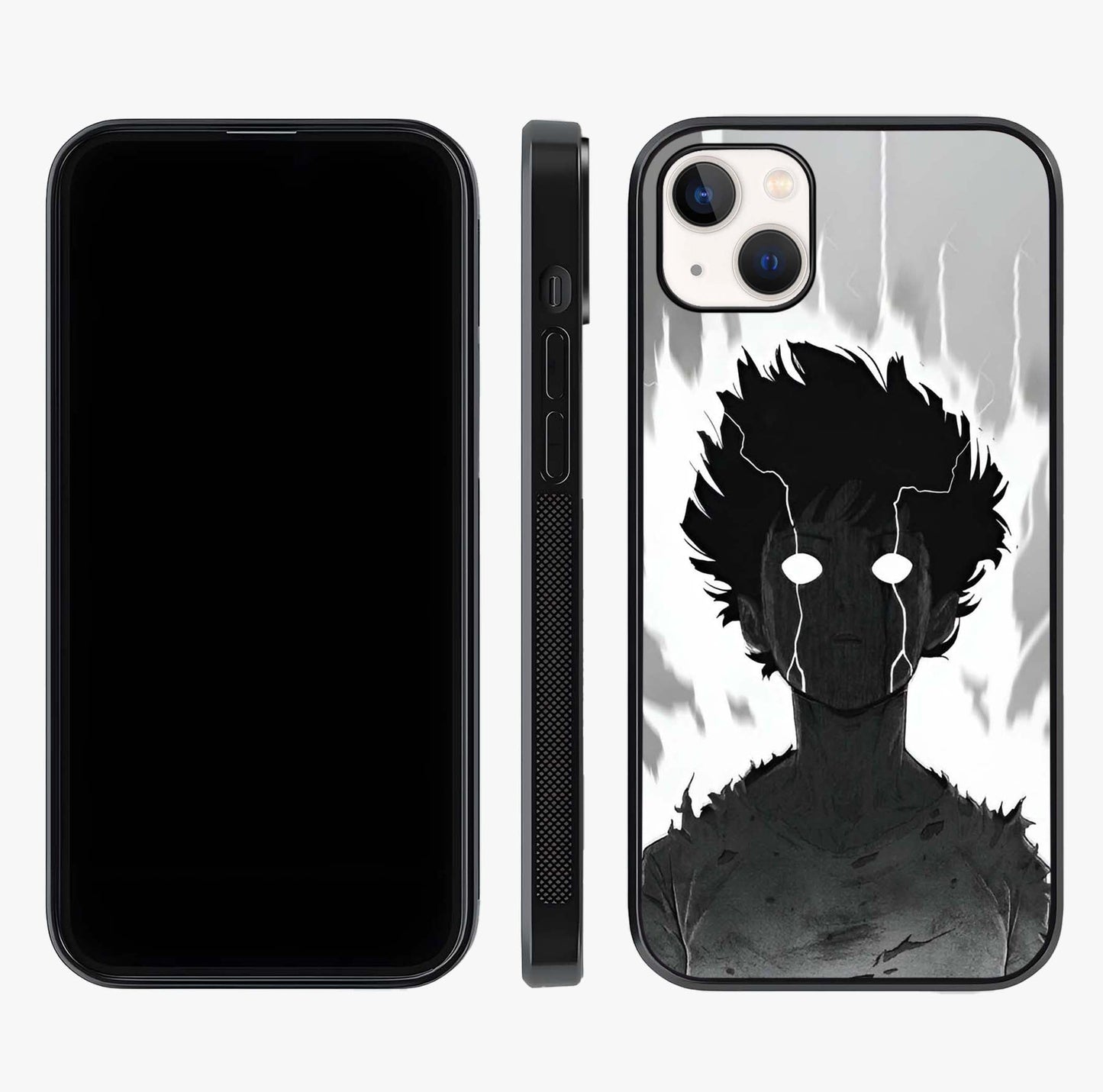 Awakened Inner Rage Glass Case displayed upright for full design visibility and premium finish.