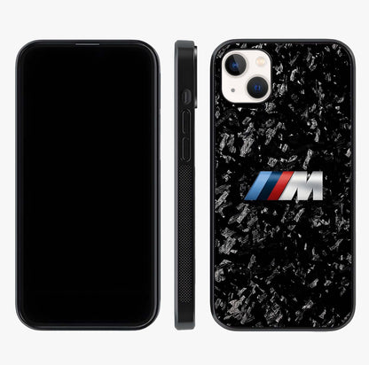Carbon Speed Mark Glass Case displayed upright for full design visibility and premium finish.