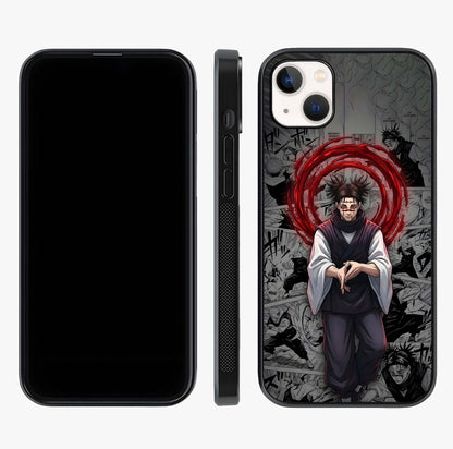 Cursed Ritual Ascension Glass Case displayed upright for full design visibility and premium finish.
