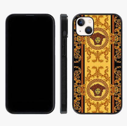 Golden Royal Heritage Glass Case displayed upright for full design visibility and premium finish.