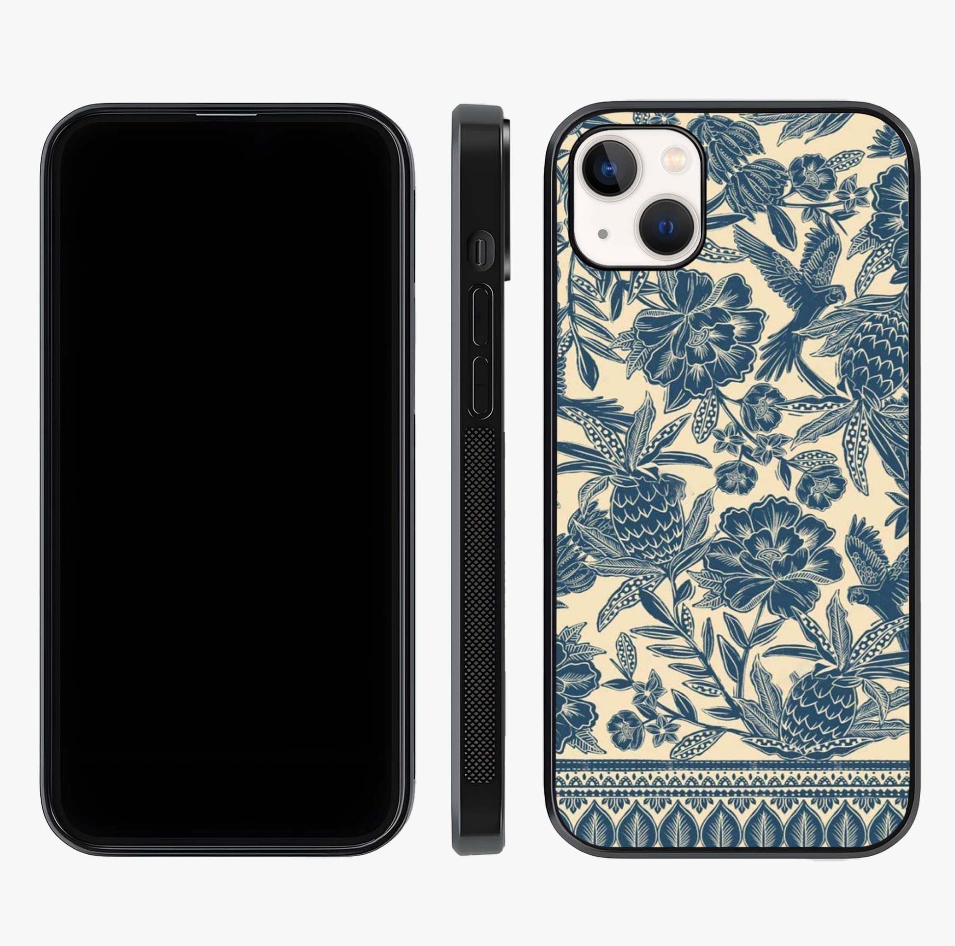 Heirloom Wild Bloom Glass Case displayed upright for full design visibility and premium finish.