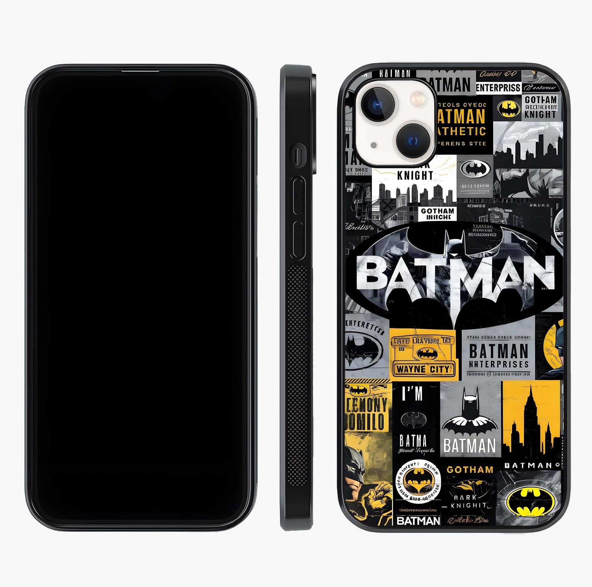 Knight Gotham Rise Glass Case displayed upright for full design visibility and premium finish.