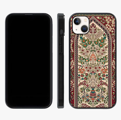 Persian Inspired Glass Case displayed upright for full design visibility and premium finish.