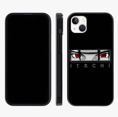 Scarlet Gaze Dominance Glass Case displayed upright for full design visibility and premium finish.