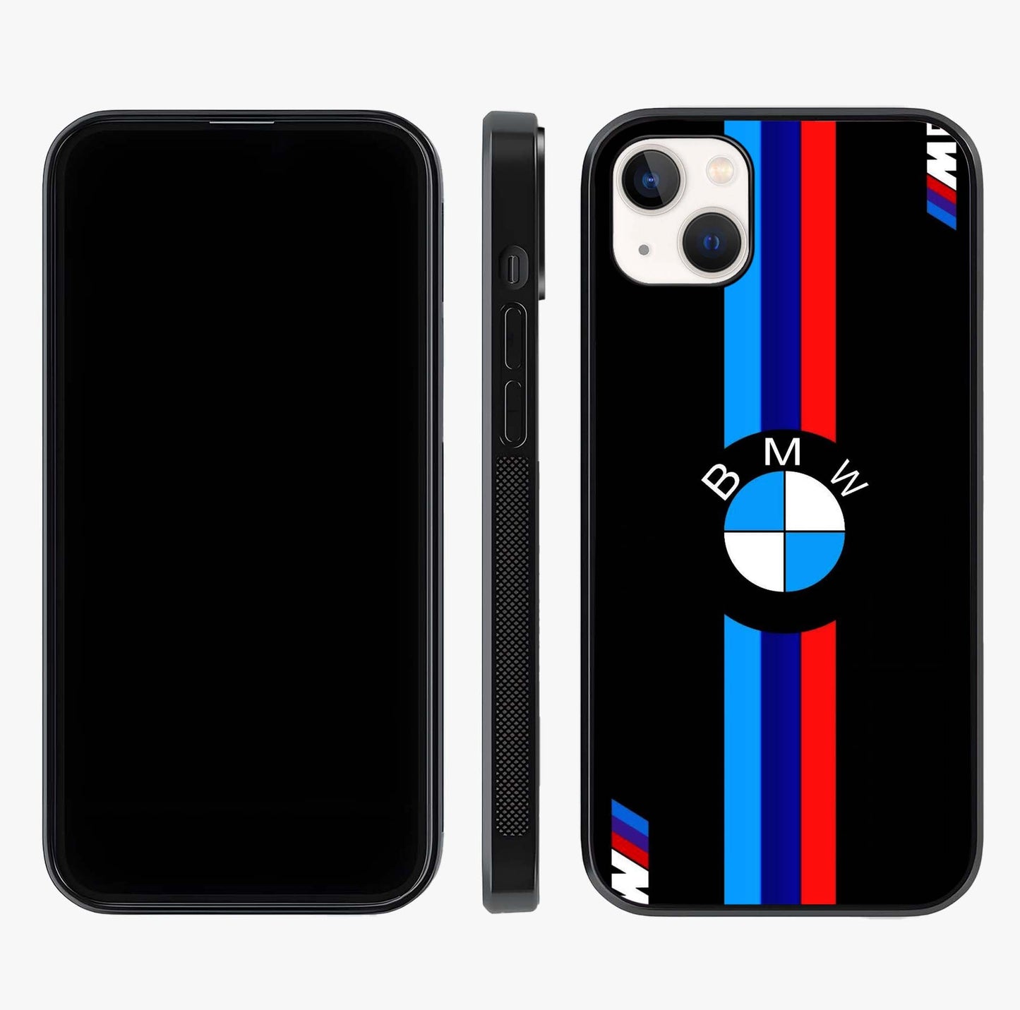 Turbo Bmw Beast Glass Case displayed upright for full design visibility and premium finish.