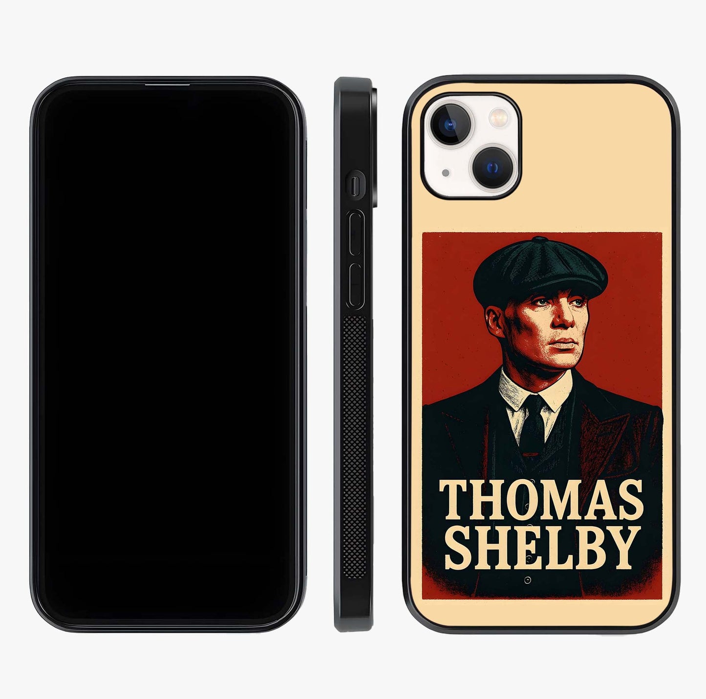 Vintage Mafia Authority Glass Case displayed upright for full design visibility and premium finish.