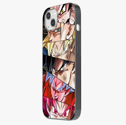 Anime Character Glass Case photographed in natural light showing reflective finish and design depth.