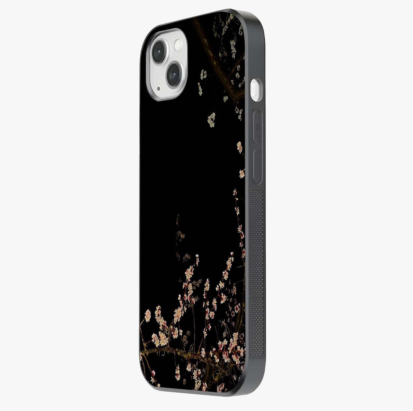 Petal Moon Light With Custom Name Glass Case photographed in natural light showing reflective finish and design depth.