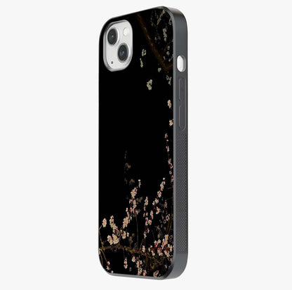 Petal Moon Light With Custom Name Glass Case photographed in natural light showing reflective finish and design depth.