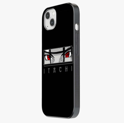 Scarlet Gaze Dominance Glass Case photographed in natural light showing reflective finish and design depth.