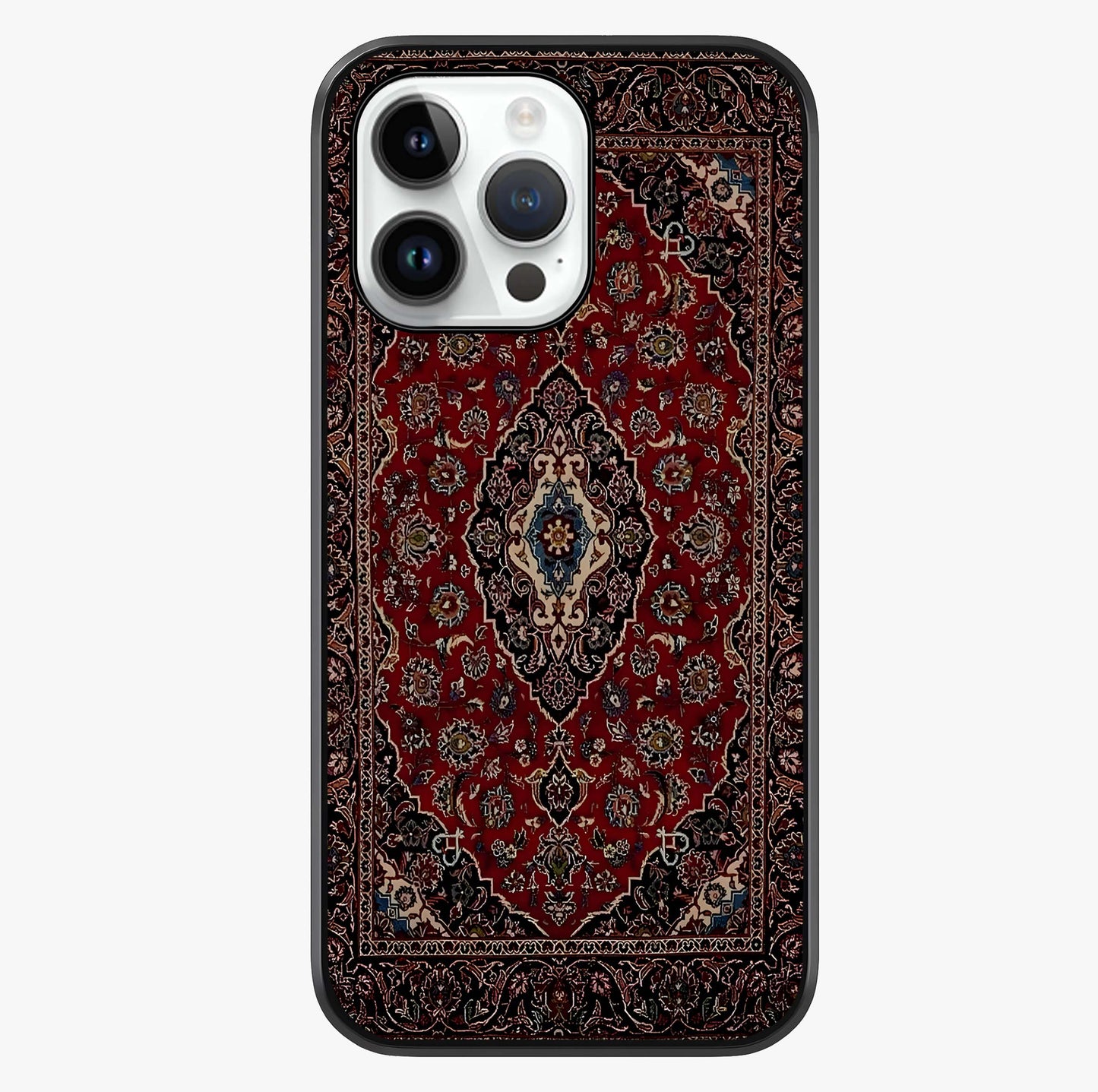 Heritage Carpet Royale Glass Case showing full back design in clean flat view with glossy glass finish.