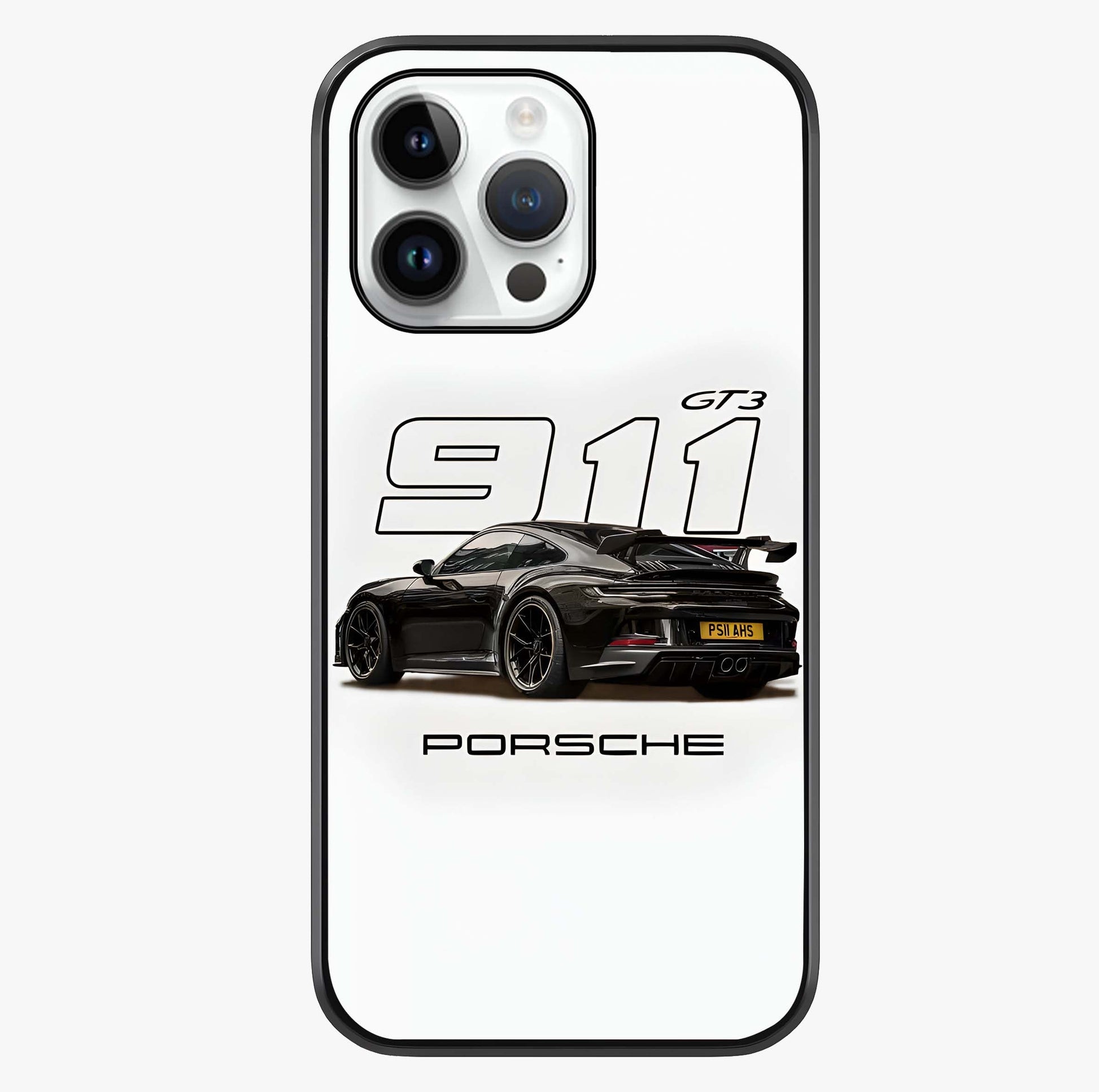 Turbo Legacy Icon Glass Case showing full back design in clean flat view with glossy glass finish.