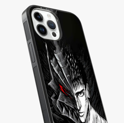 Berserker Blood Oath Glass Case captured at a warm angle highlighting gloss, texture and premium glass finish.