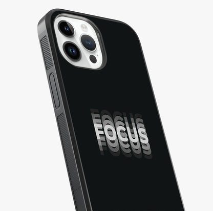Focus Mode On Glass Case captured at a warm angle highlighting gloss, texture and premium glass finish.