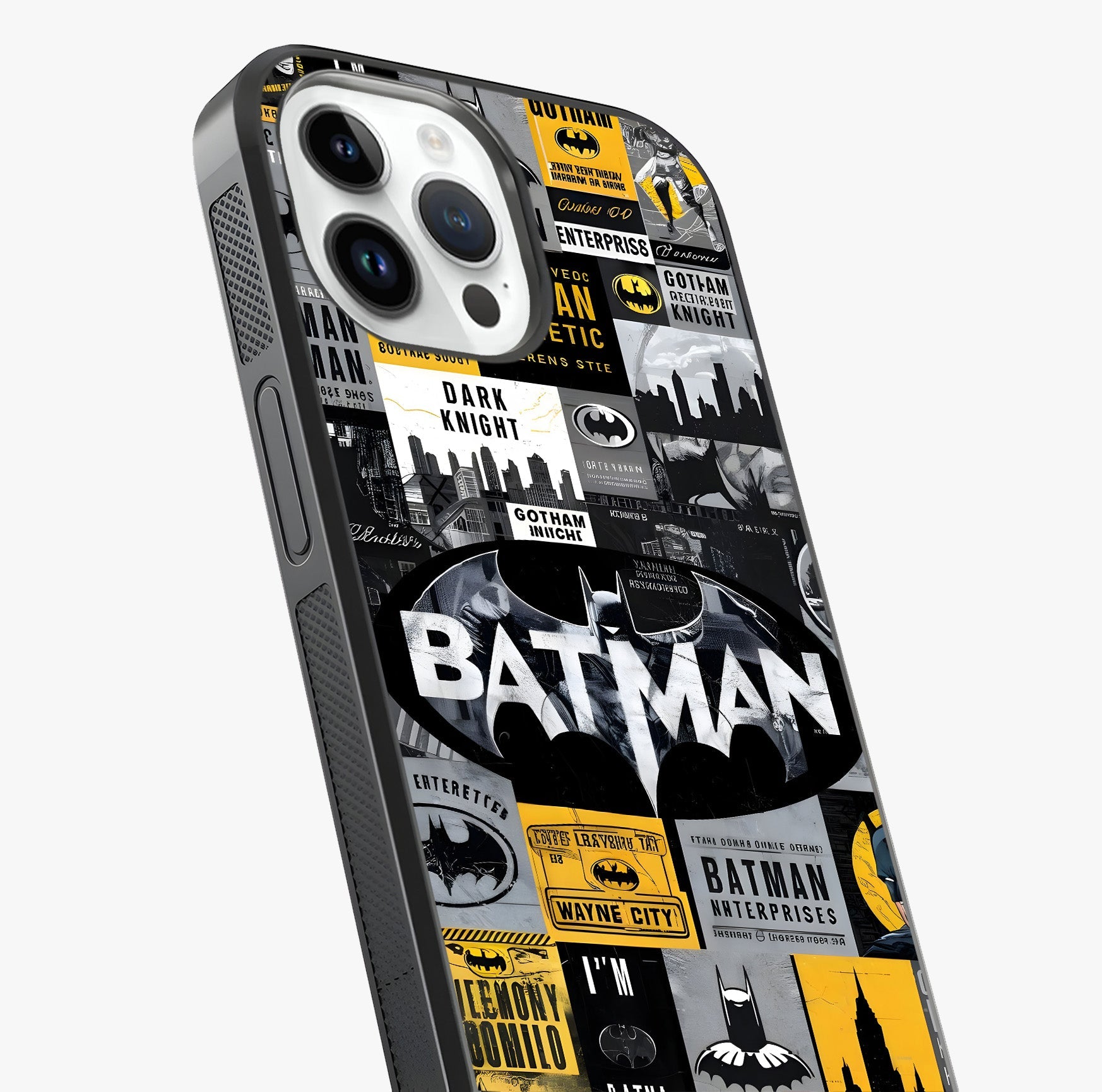 Knight Gotham Rise Glass Case captured at a warm angle highlighting gloss, texture and premium glass finish.