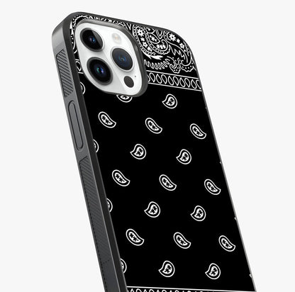 Retro Rebel Threads Glass Case captured at a warm angle highlighting gloss, texture and premium glass finish.