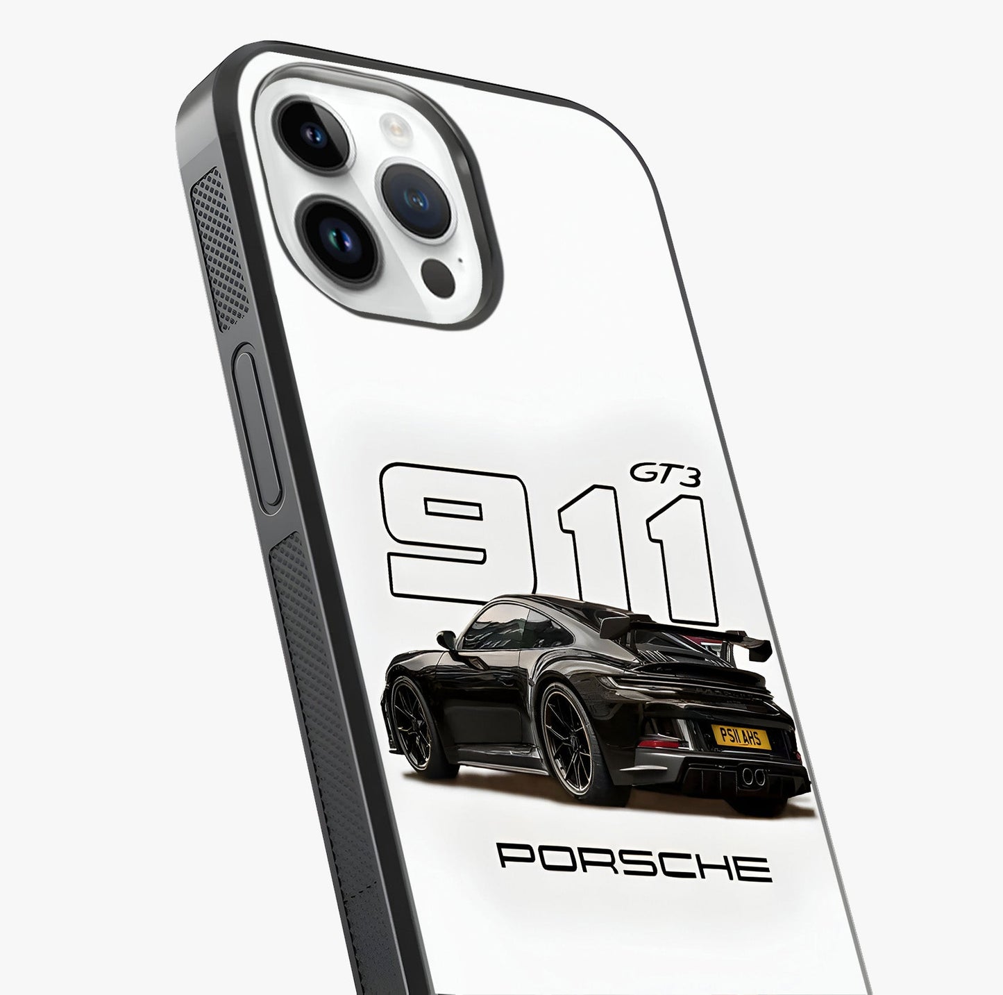 Turbo Legacy Icon Glass Case captured at a warm angle highlighting gloss, texture and premium glass finish.