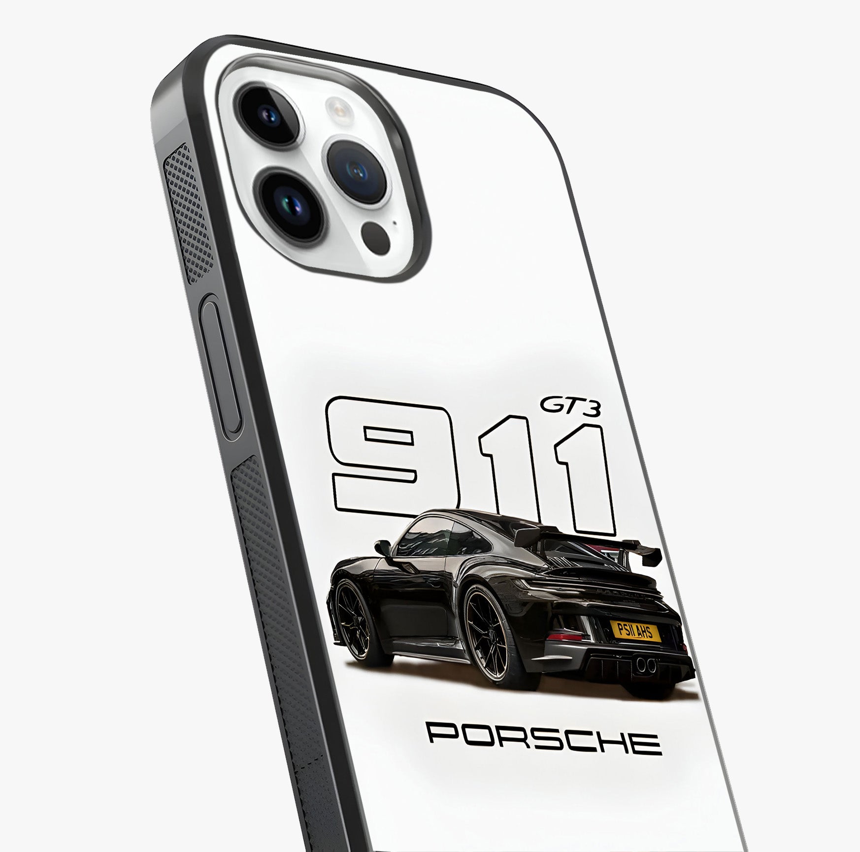 Turbo Legacy Icon Glass Case captured at a warm angle highlighting gloss, texture and premium glass finish.