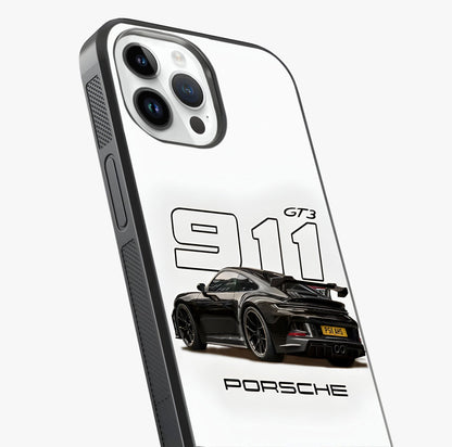 Turbo Legacy Icon Glass Case captured at a warm angle highlighting gloss, texture and premium glass finish.