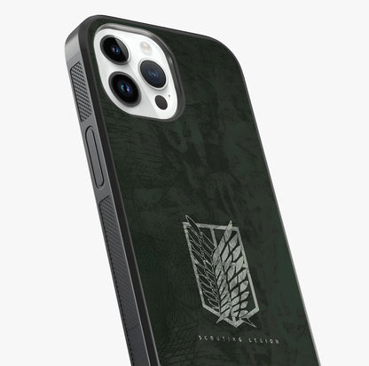 Wings Of Freedom Glass Case captured at a warm angle highlighting gloss, texture and premium glass finish.